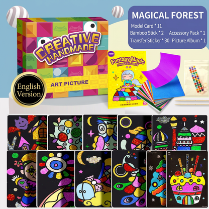 DIY Foil Art Craft Kit for Kids