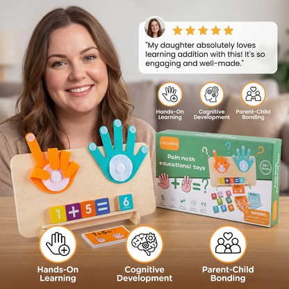 Wooden Finger Counting Board