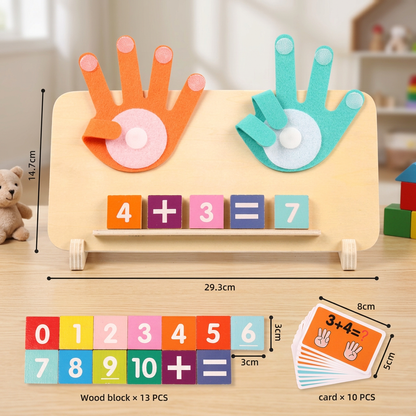 Wooden Finger Counting Board
