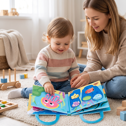 Montessori Ocean Animals Sensory Busy Book