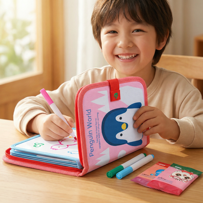 Portable Reusable Drawing Book for Children