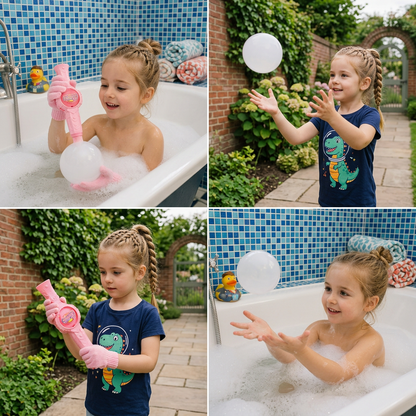 Interactive Bubble Ball Racket Toy for Kids