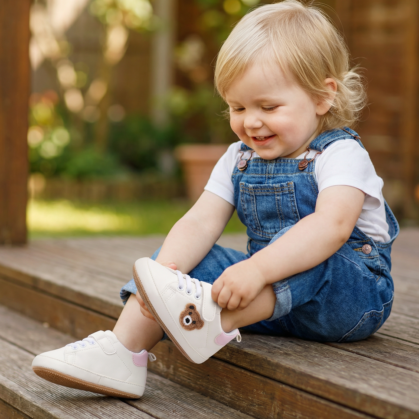 Toddler Shoes in a Cute Bear Design