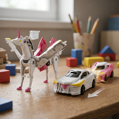 Transforming Unicorn Cars