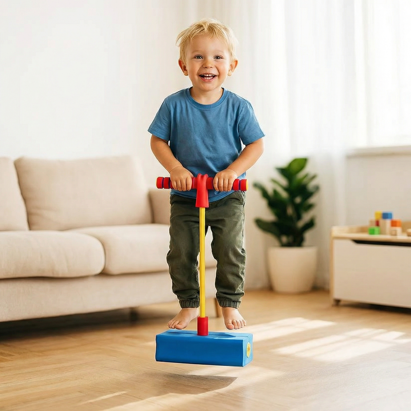 Foam children's pogo jumpers – jumping toys for indoors and outdoors