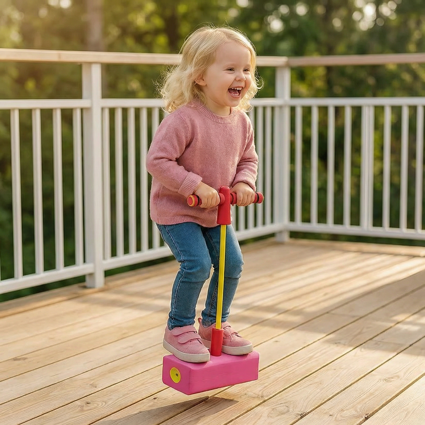 Foam children's pogo jumpers – jumping toys for indoors and outdoors