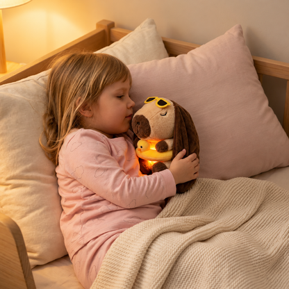 Breathing Capybara Plush Toy – Soft & Cuddly Sleep Companion