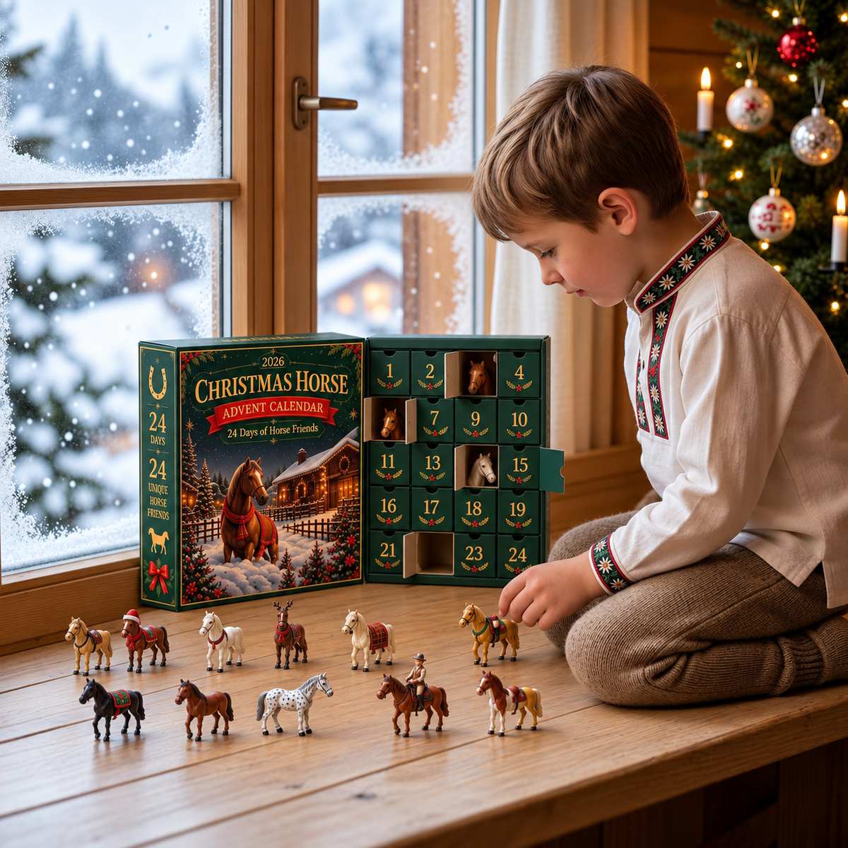 Horse Lovers’ Advent Calendar – 24 Days of Christmas Surprises