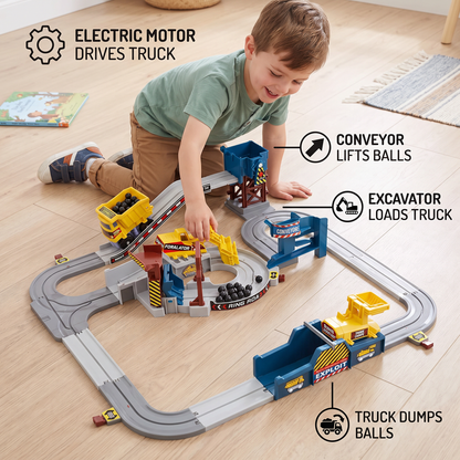 Interactive Electric Quarry Adventure Train Set