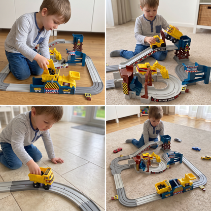 Interactive Electric Quarry Adventure Train Set