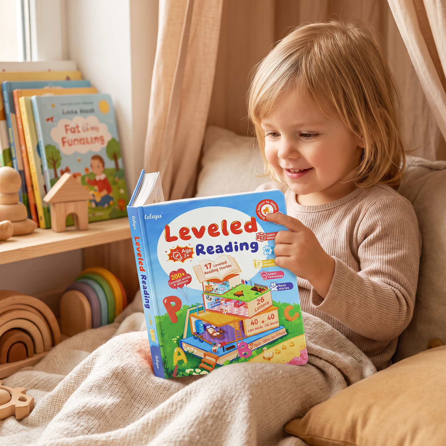 My First Leveled Reading Sound Book – Interactive Reading & Literacy