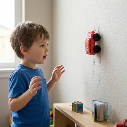 Magnetic Wall Climbing Car