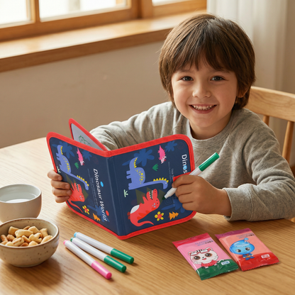 Portable Reusable Drawing Book for Children