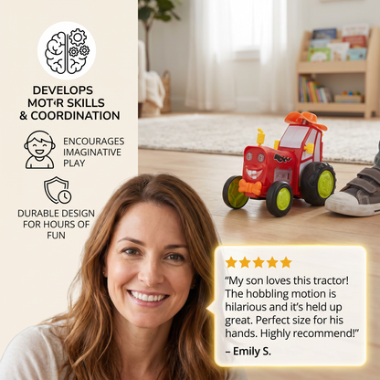Hobbling Tractor Kids Toy