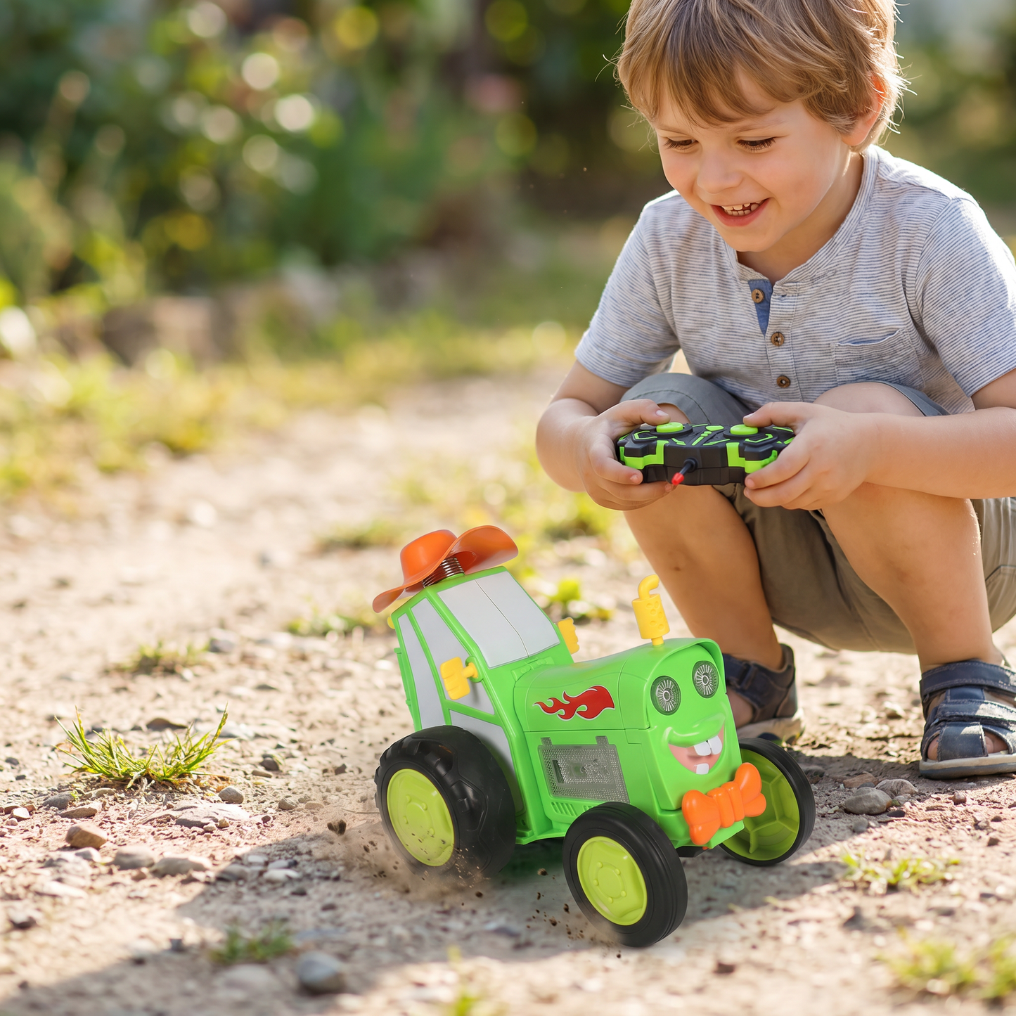 Hobbling Tractor Kids Toy