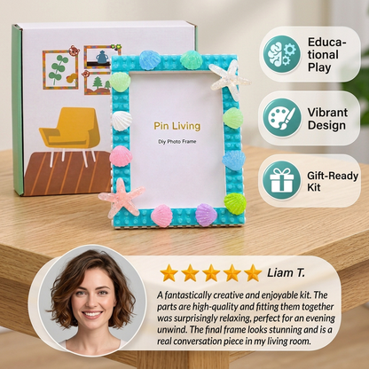 DIY Building Blocks Photo Frame Craft Kit