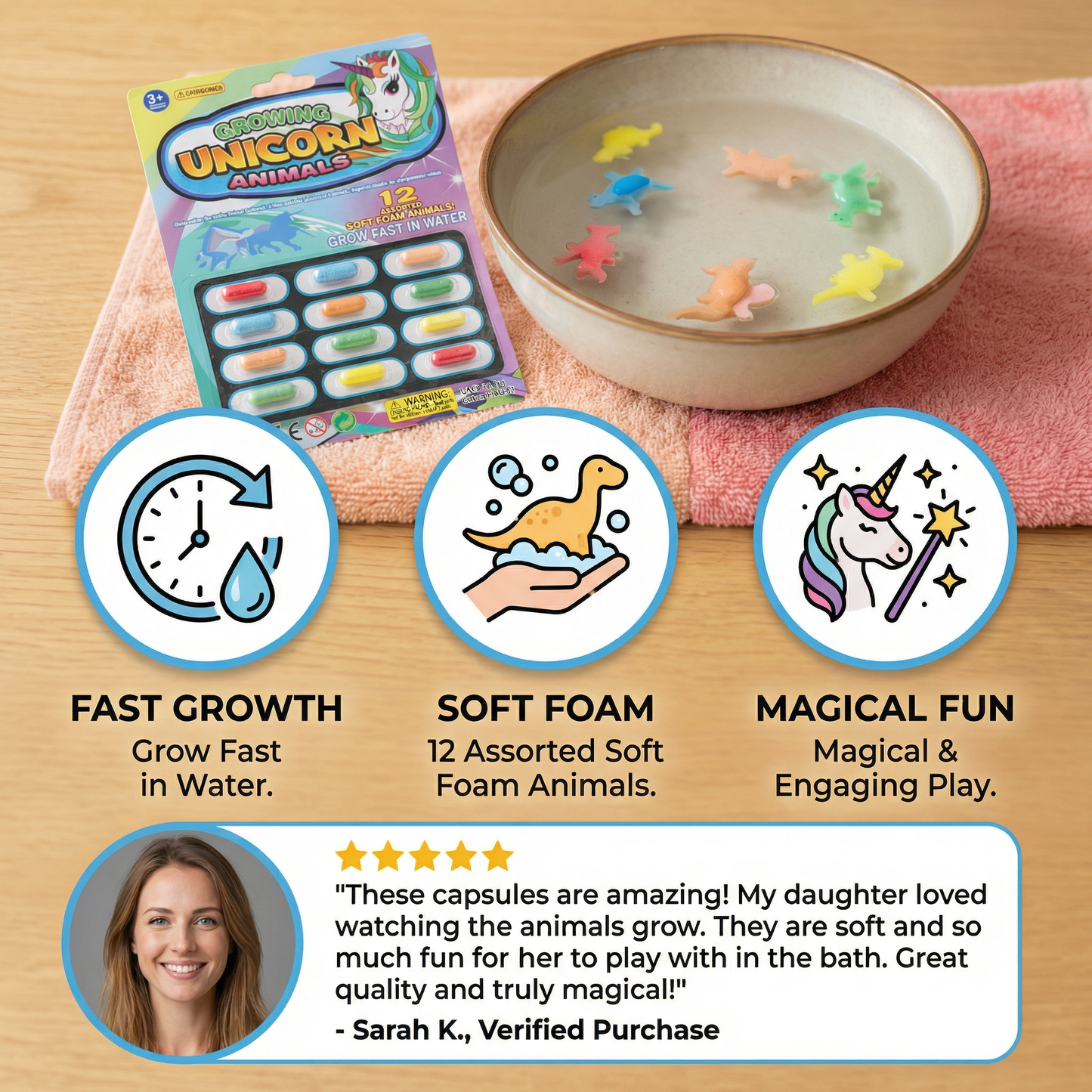 Magical Water Animal Growth Capsules