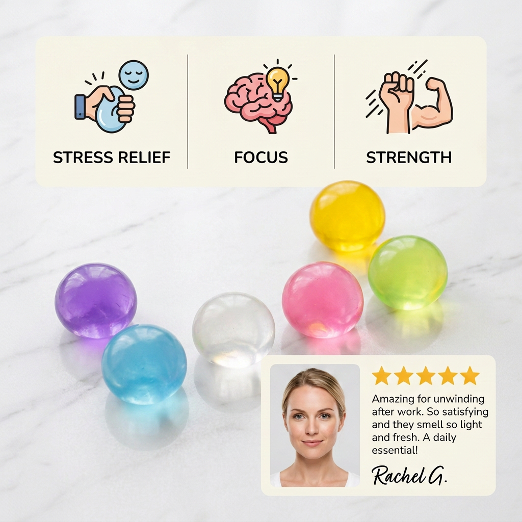 Coconut Oil Stress Relief Squishy Ball