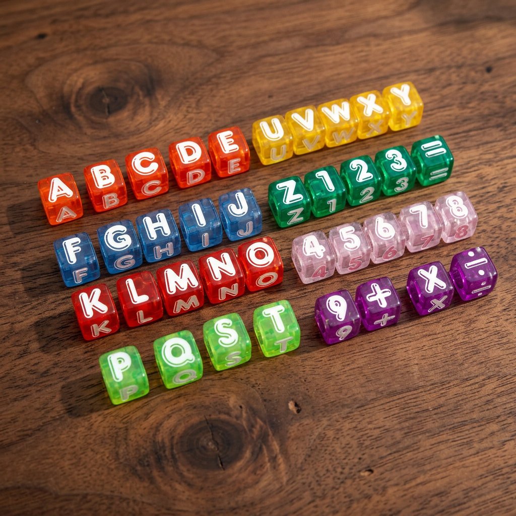 40-Piece Magnetic Letters & Numbers Learning Set – Montessori STEM Toy for Kids