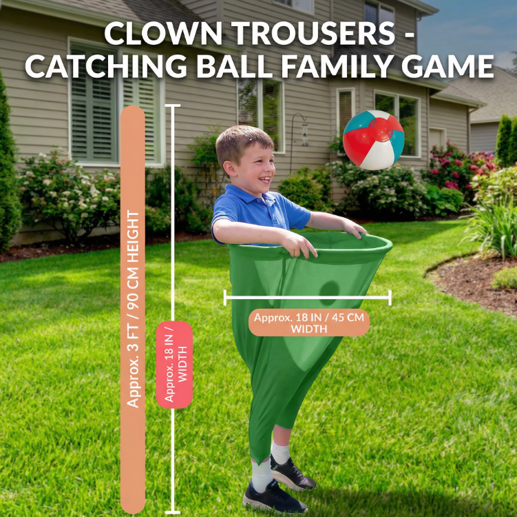 Clown Trousers - Catching Ball Family Game