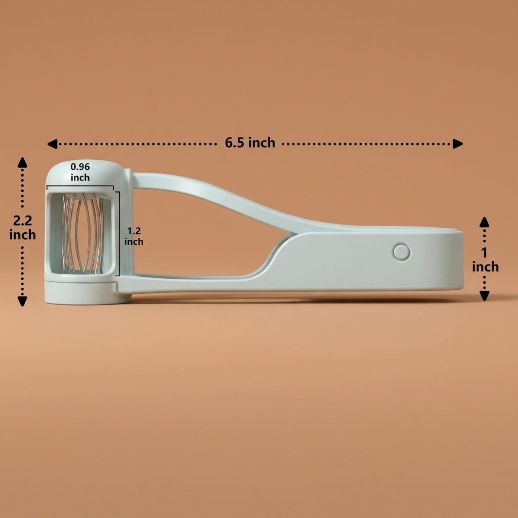 Stainless Steel Grape & Cherry Tomato Cutter – Safe One-Press Quarter Slicer for Toddlers & Kids