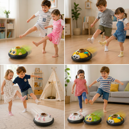 Cute Floating Air Soccer Ball with Soft Foam Bumper