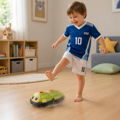Cute Floating Air Soccer Ball with Soft Foam Bumper