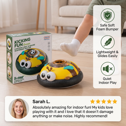 Cute Floating Air Soccer Ball with Soft Foam Bumper