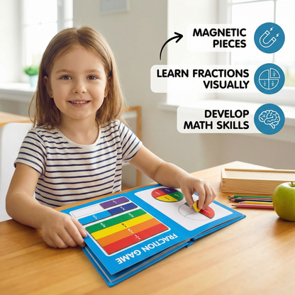 Montessori Kids Fraction Magnet Learning Toy