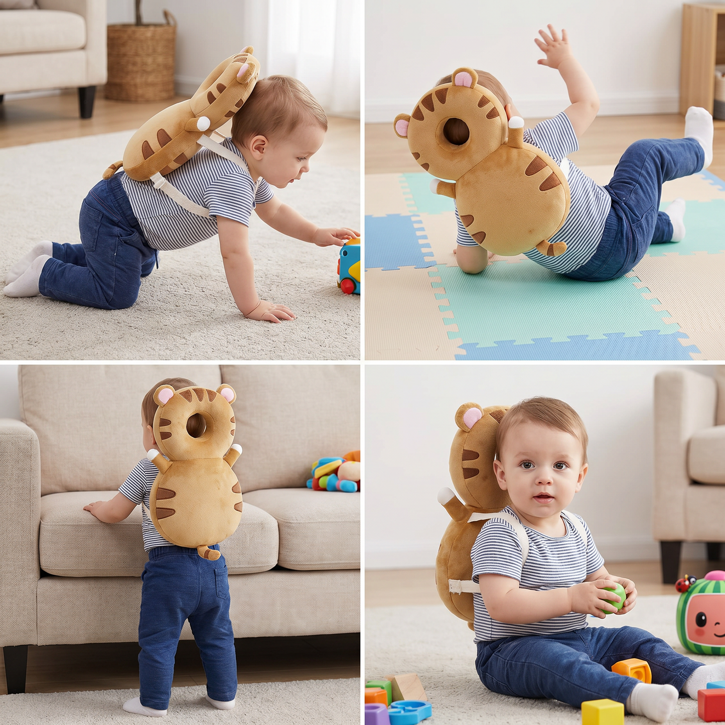 Cute Baby Head Protection