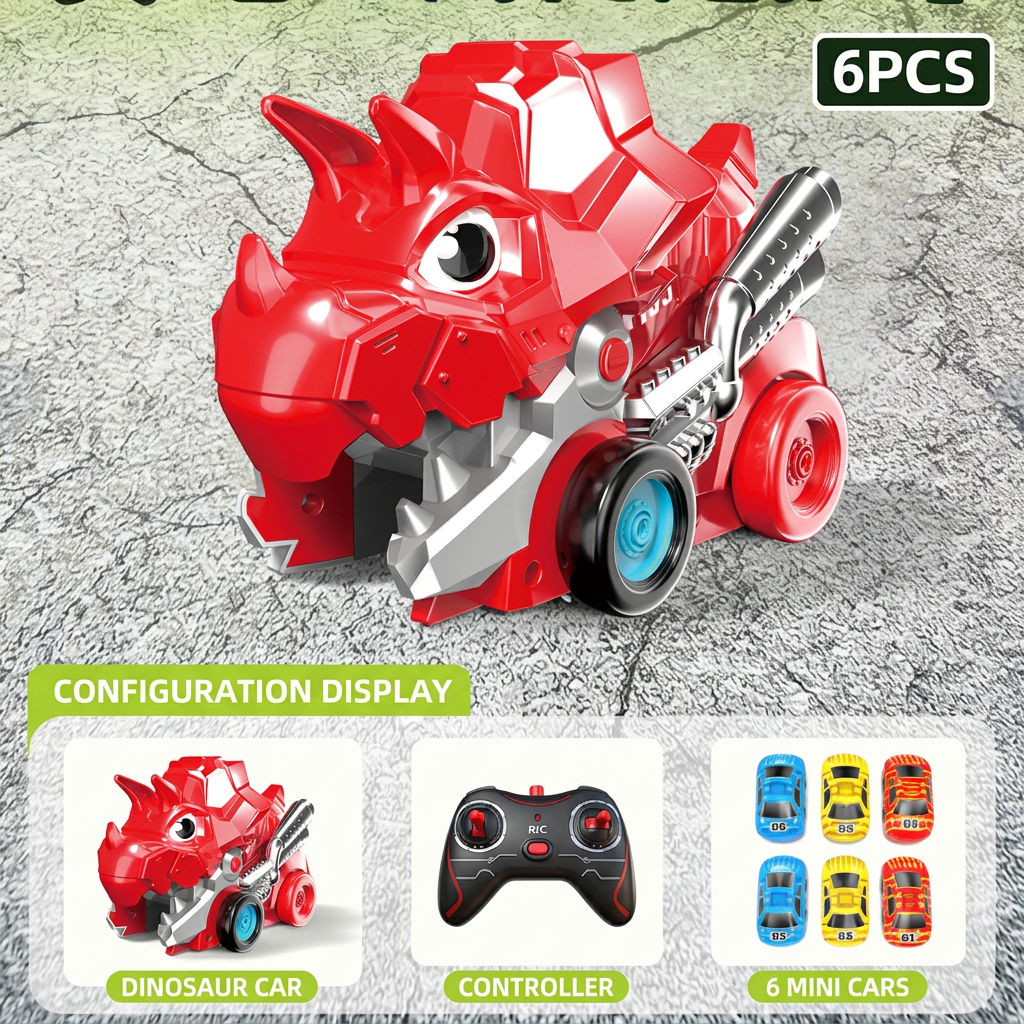 Remot Control Dino Car Chomper Truck