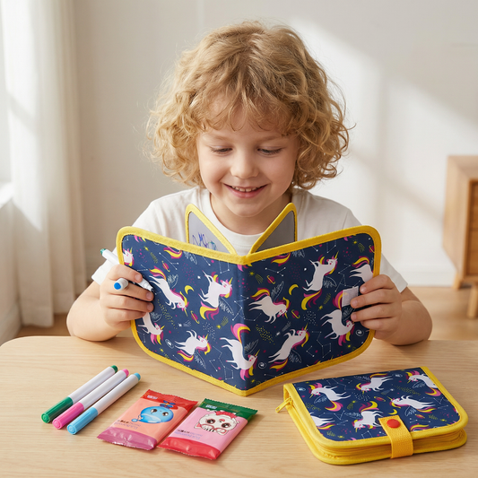 Portable Reusable Drawing Book for Children