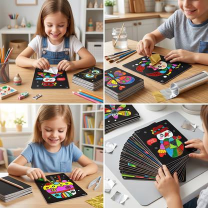 DIY Foil Art Craft Kit for Kids