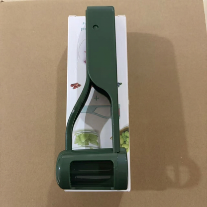 Stainless Steel Grape & Cherry Tomato Cutter – Safe One-Press Quarter Slicer for Toddlers & Kids