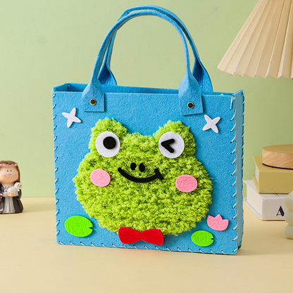Kids DIY Plush Tote Bag Craft Kit