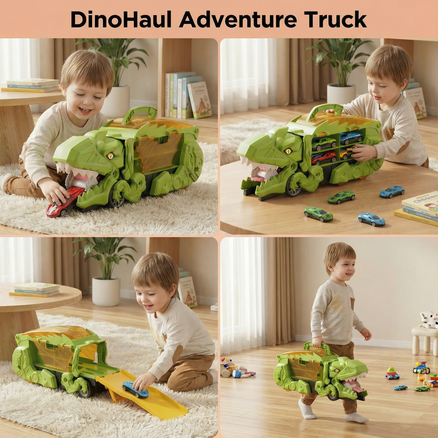 Dinosaur Car Play Truck