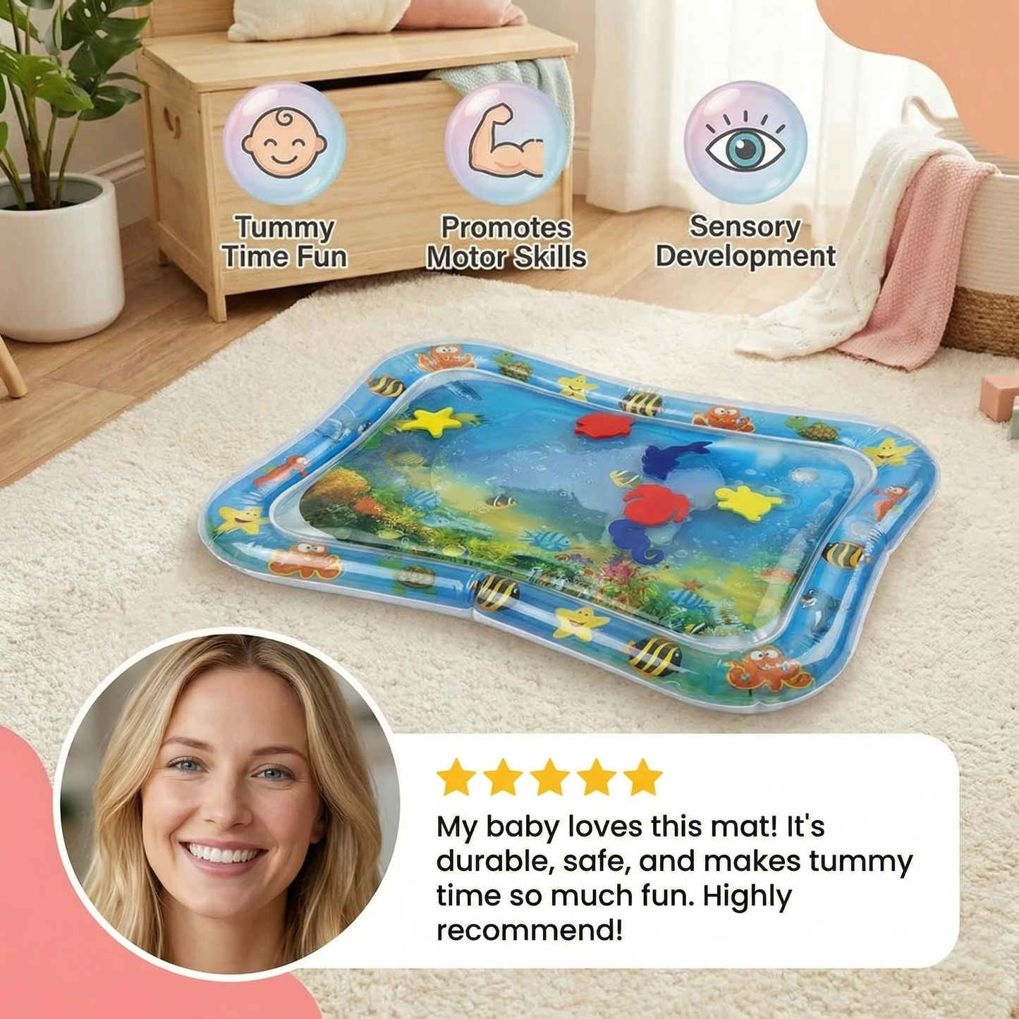 AquaMat - Tummy Time Toy