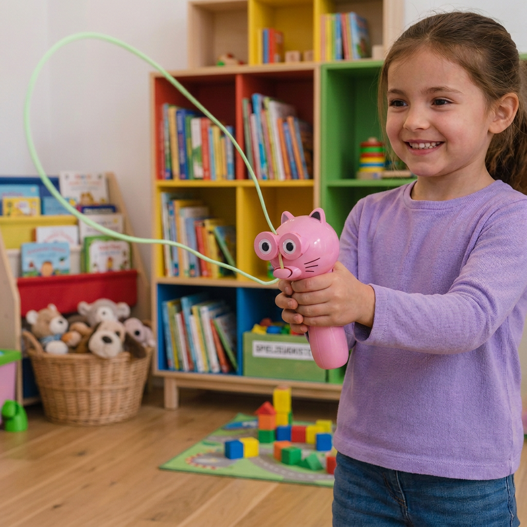 Interactive Flying Rope Toy for Kids