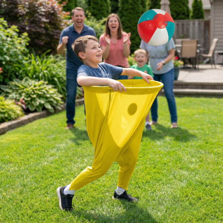 Clown Trousers - Catching Ball Family Game